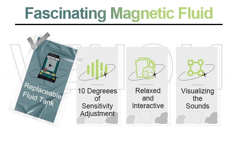 LYIEW SEED Interactive Music-Controlled Magnetic Fluid display3