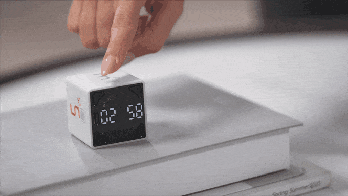Ticktime Cube Timer for efficient time management and countdown0