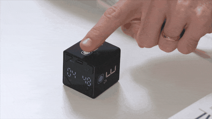 Ticktime Cube Timer for efficient time management and countdown14