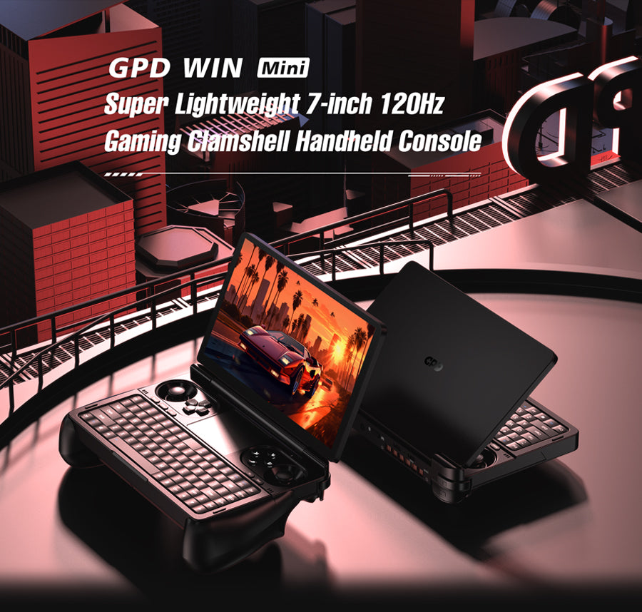 GPD WIN Mini 7-inch 120Hz lightweight gaming handheld console with GPD G1 support17