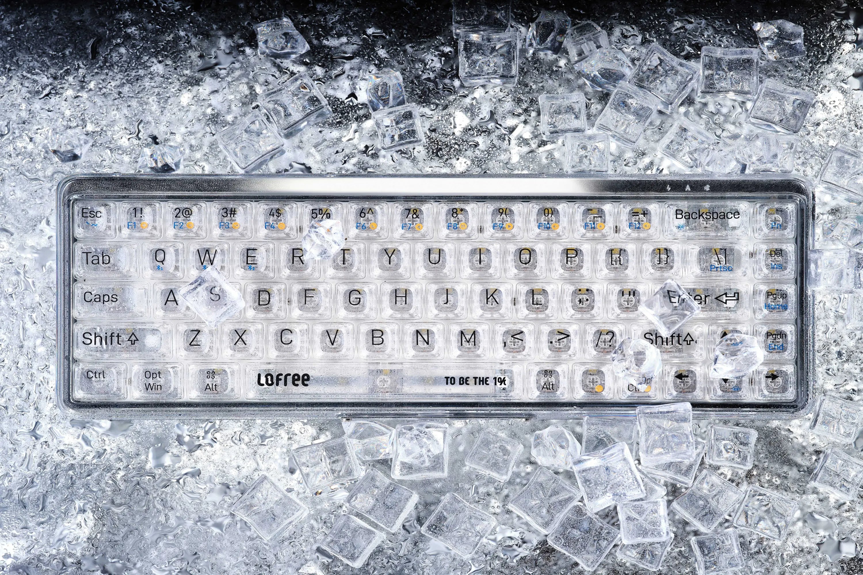 LOFREE 1% Transparent Mechanical Keyboard for typing and gaming29