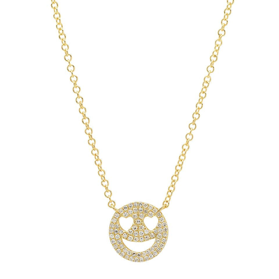 Happy Face Emoji Necklace