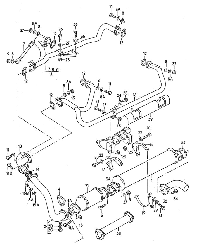 Exhaust - 2100cc – GoWesty