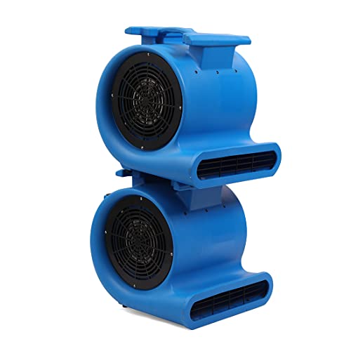 Sèche-tapis 2 vitesses 1/2HP 2200CFM Airmover Sèche-tapis (bleu)  7445014161188