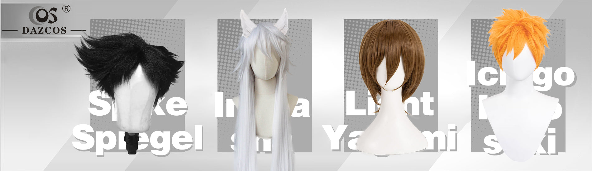 Anime Characters with Iconic Wigs for Cosplay