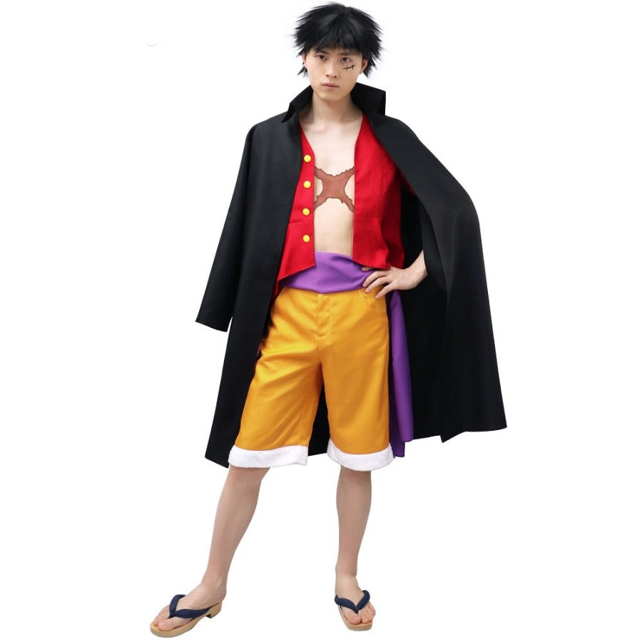 Luffy Scar Cosplay Shirt / Gear 5 Luffy Costume T-shirt / -  Norway