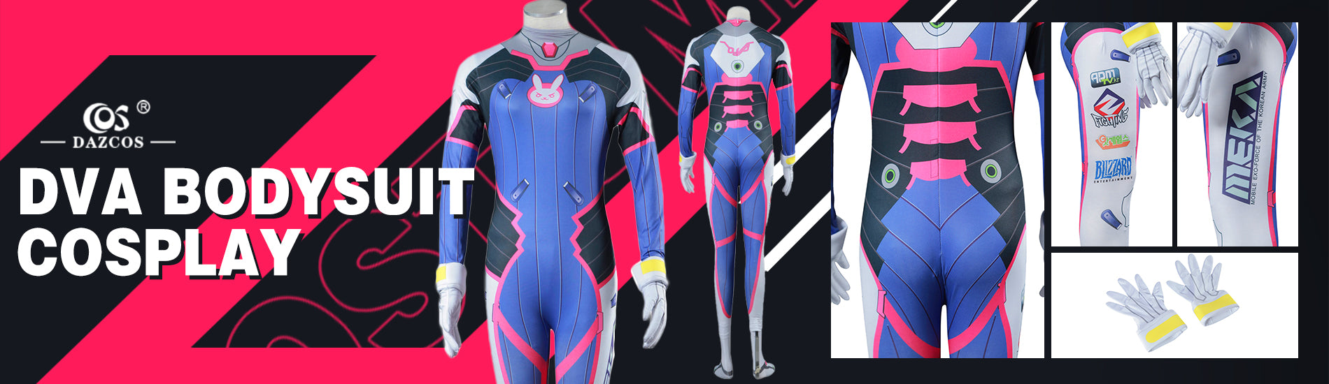 overwatch DVa bodysuit