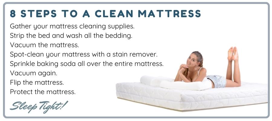12-Week Challenge Bedrooms Week3: Tips to clean your mattress