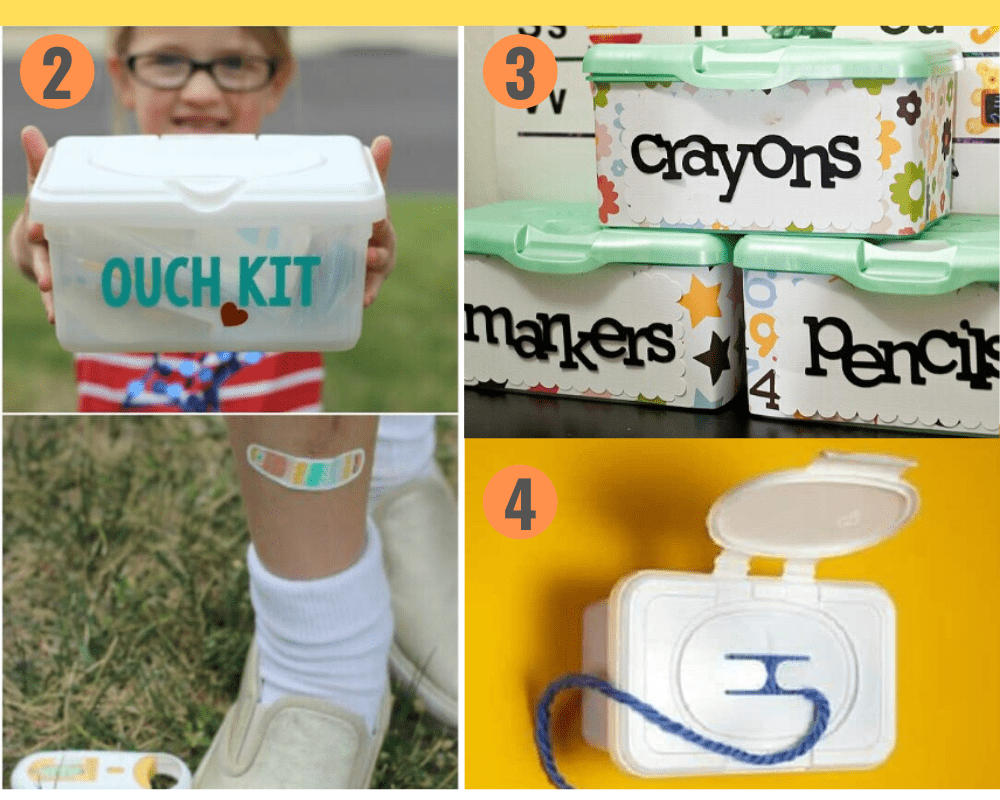 6 ways to recycle baby wipe containers