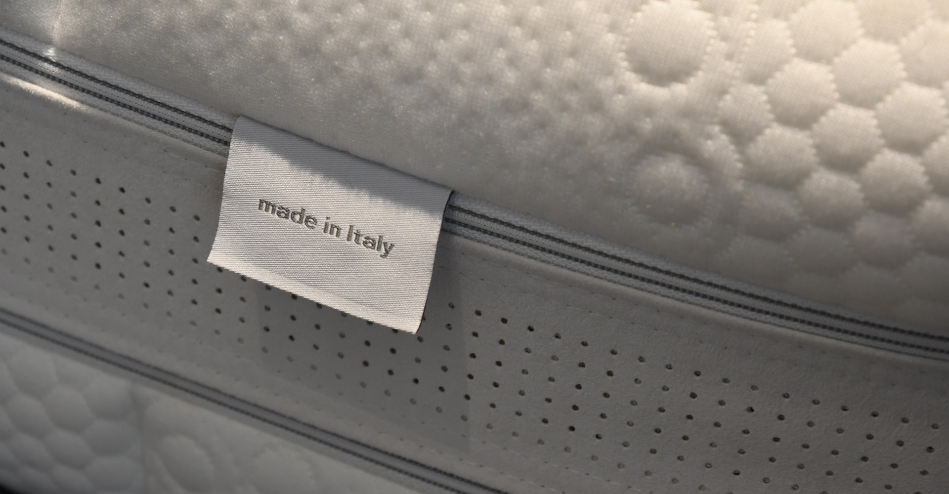 Made in Italy label in Dorelan mattress