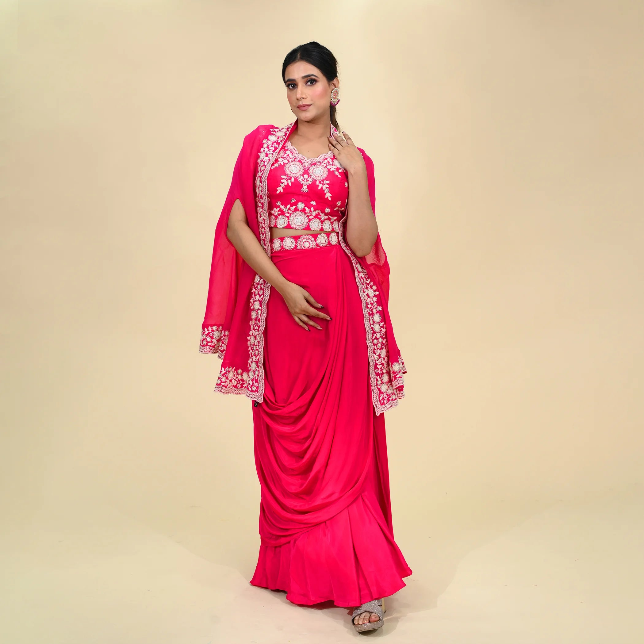 Buy Crop Top Lehenga Choli for Women Online | Shop Now