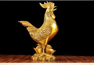 Copper Golden Rooster
