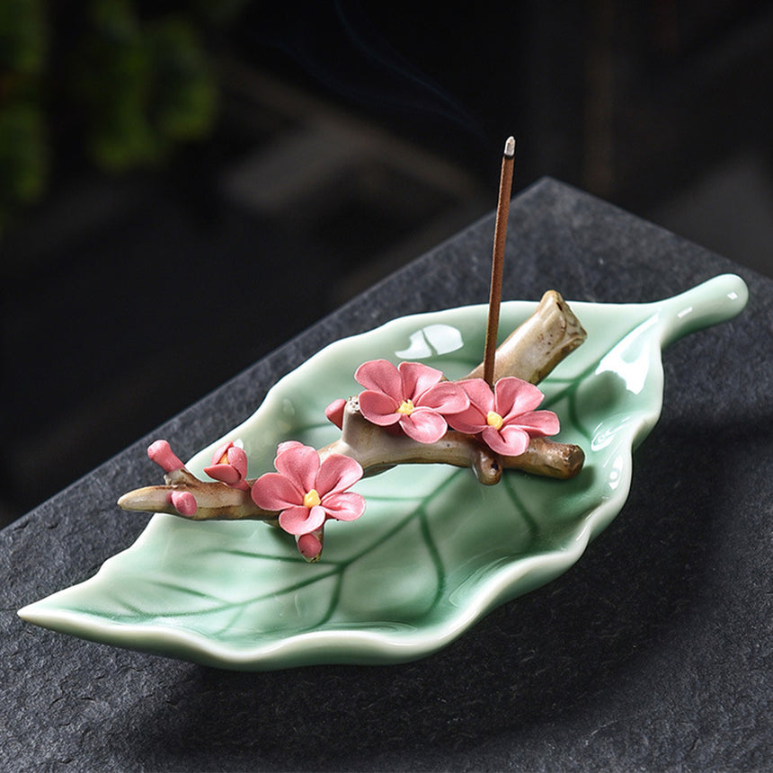 Buy Flower Design Incense Burner Online - Amoliconcepts