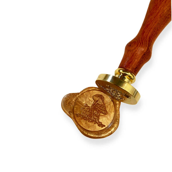 Floral Crest Wax Seal Stamp