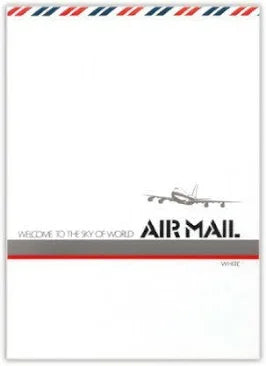 Air Mail Letter Pad {blank}