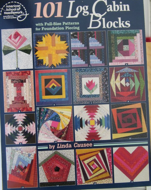 101 LOG CABIN BLOCKS