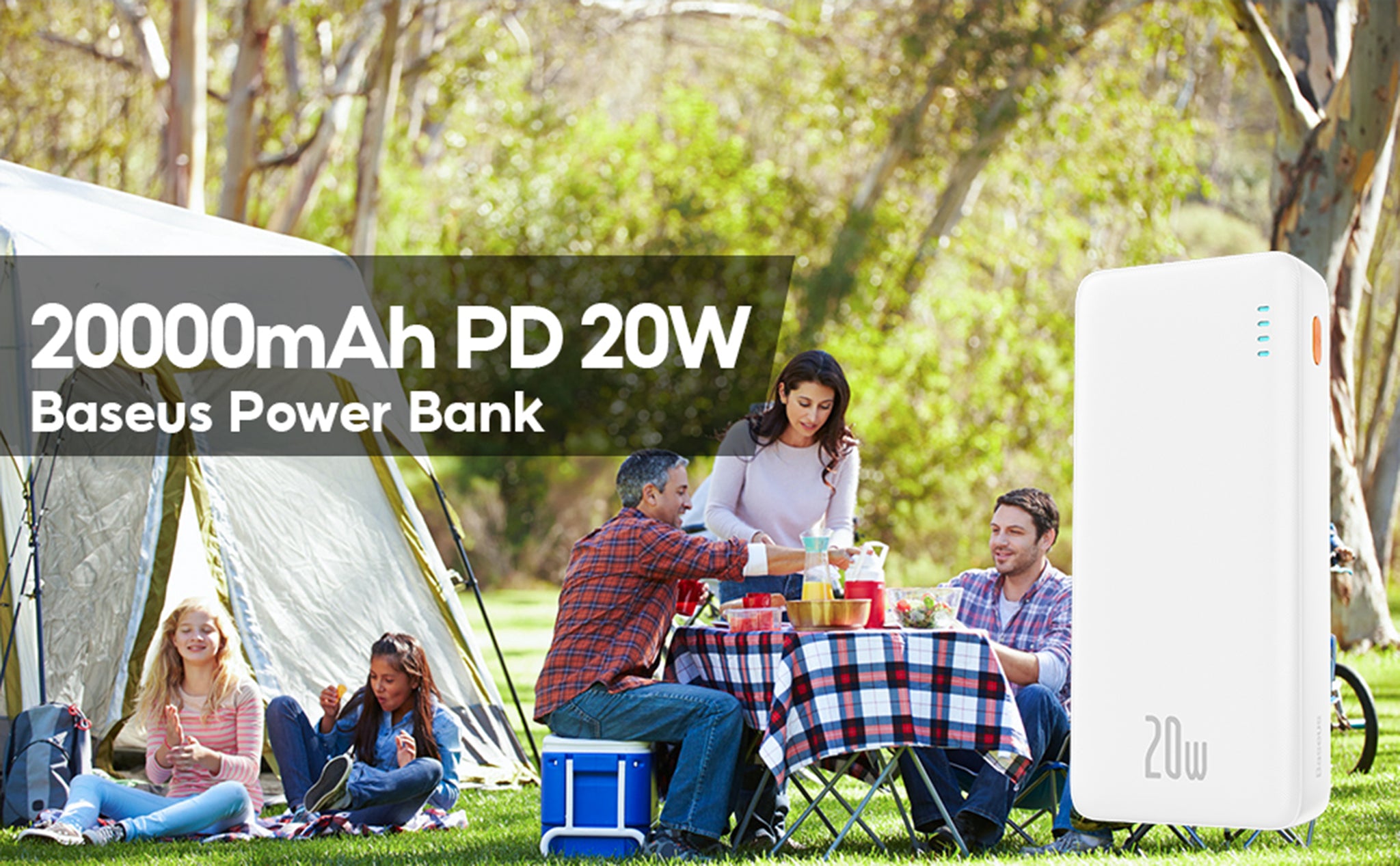 Baseus Airpow Power Bank 20W 20000mAh