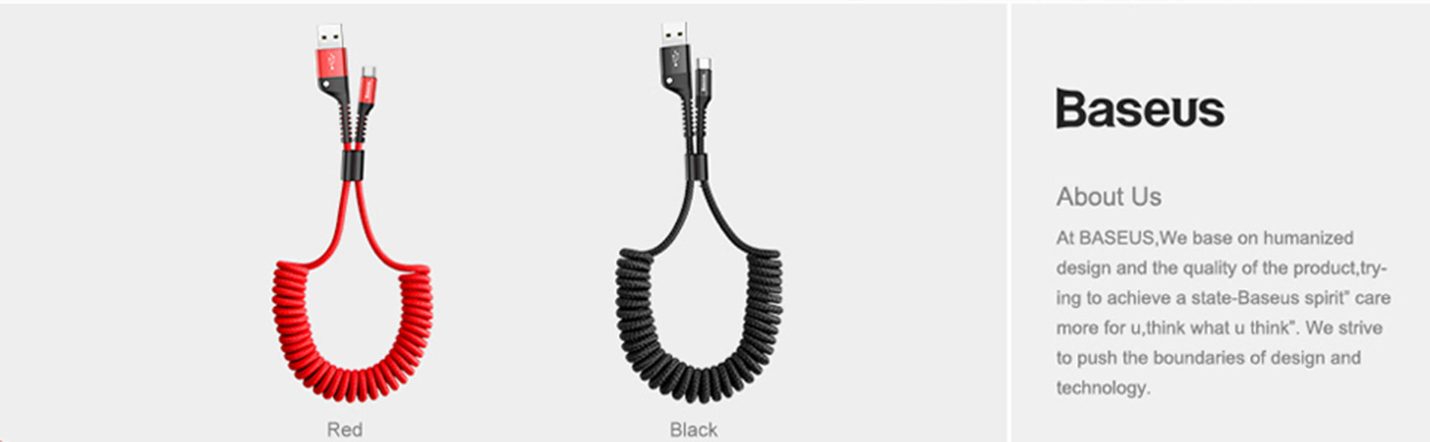 Baseus Fish Eye USB-C Spring Cable