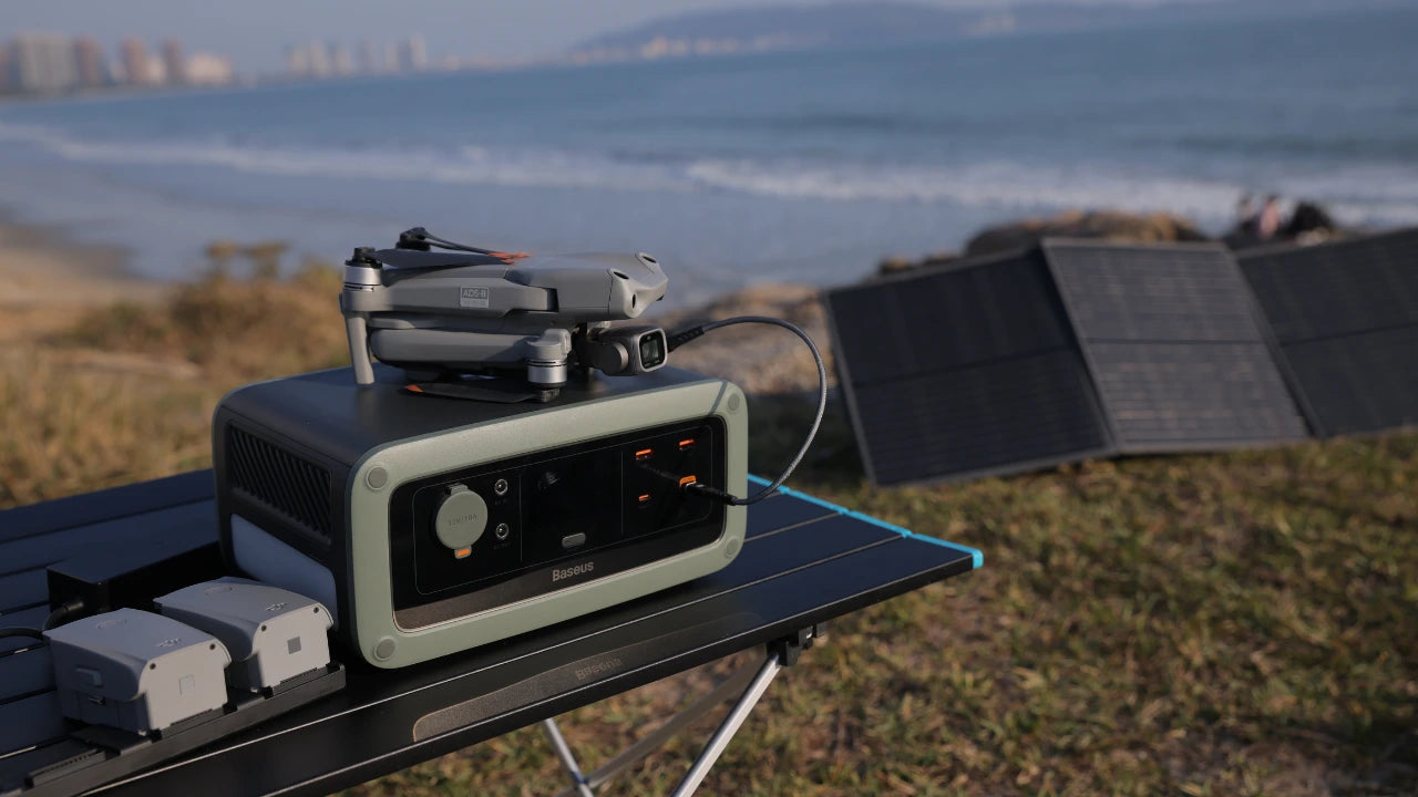 beach camping supply power station