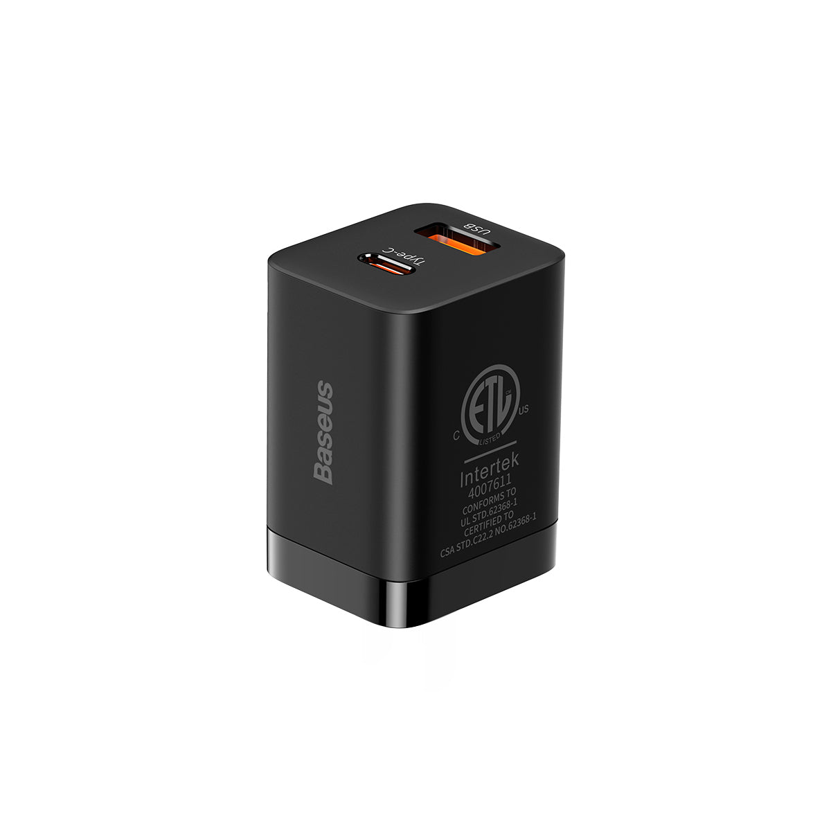 Baseus GaN3 Pro wall charger, 2x USB-C, 2x USB, 65W (black) - MegaDron