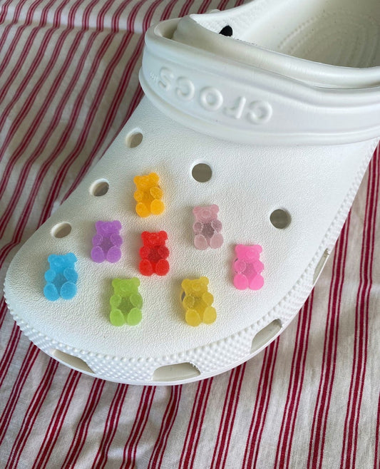 Clear Gummy Bears – Funky Crocs