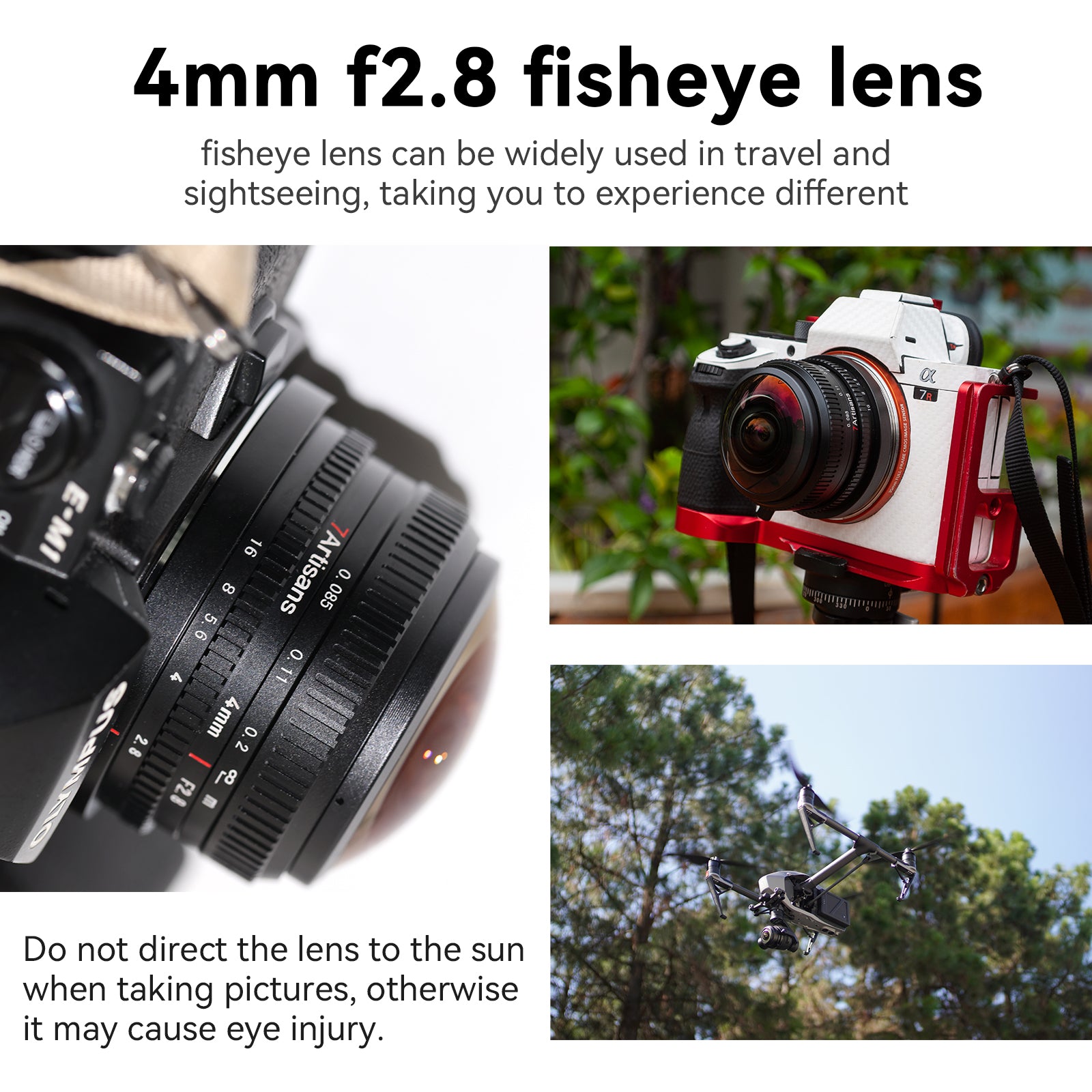 2022年春夏 7artisans 4mm F2.8 APS-C 魚眼レンズ | www.tegdarco.com