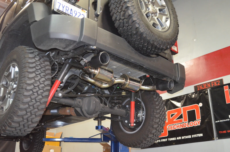 Polished Dual Exhaust System 2007-2011 Jeep Wrangler - Injen - SES5004 –  Grudge Motorsports