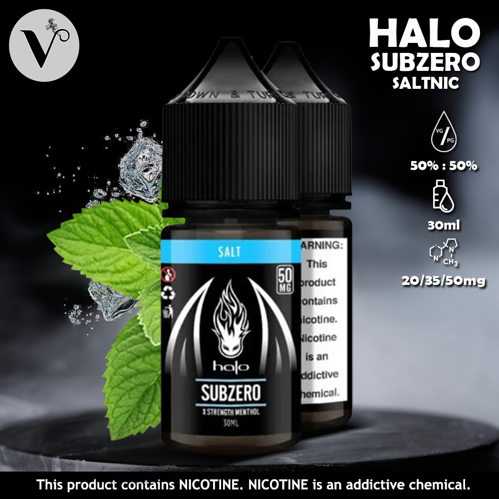 Halo Subzero | Saltnic Vape | Vapor Store UAE