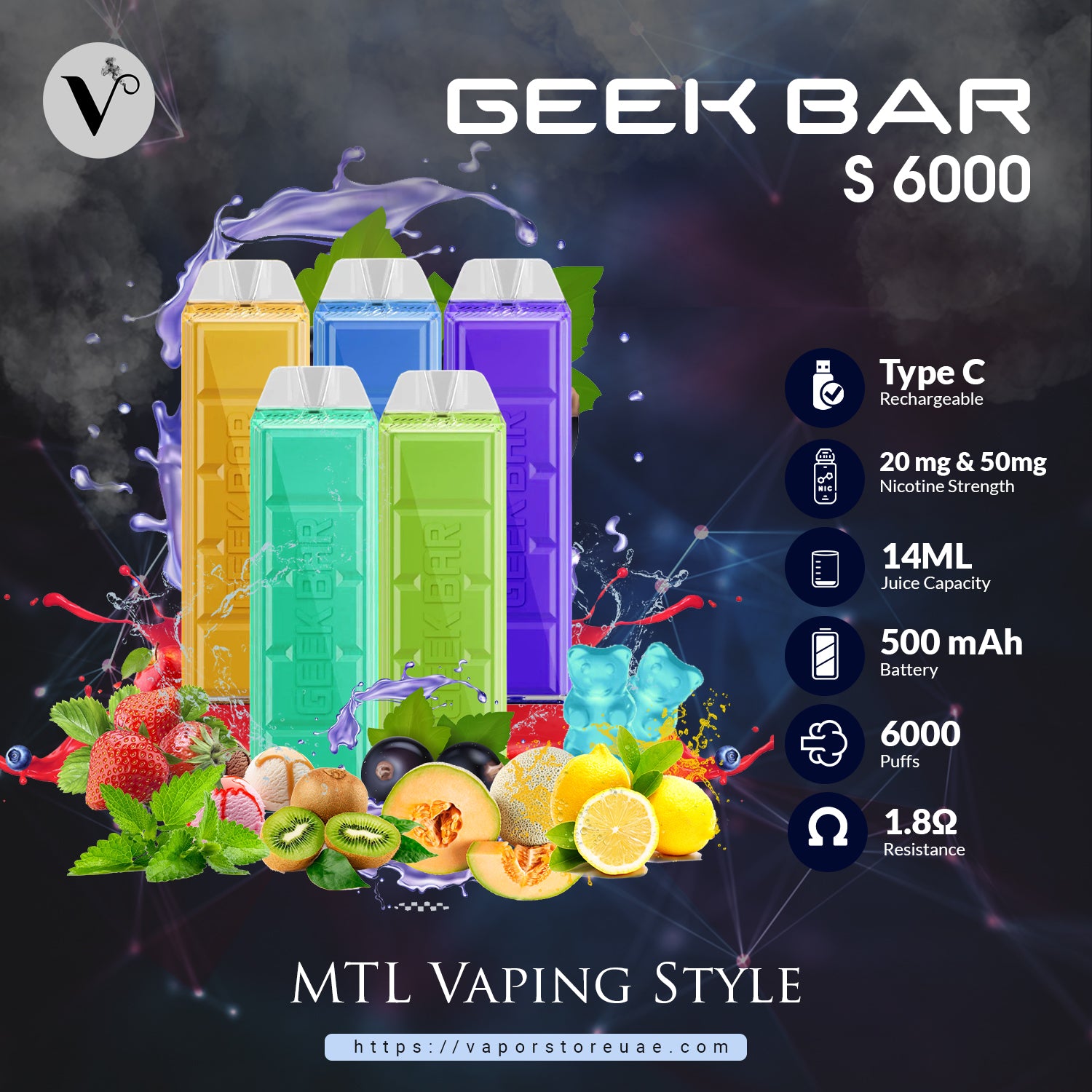 Geek Bar Disposable - Vape Dubai 