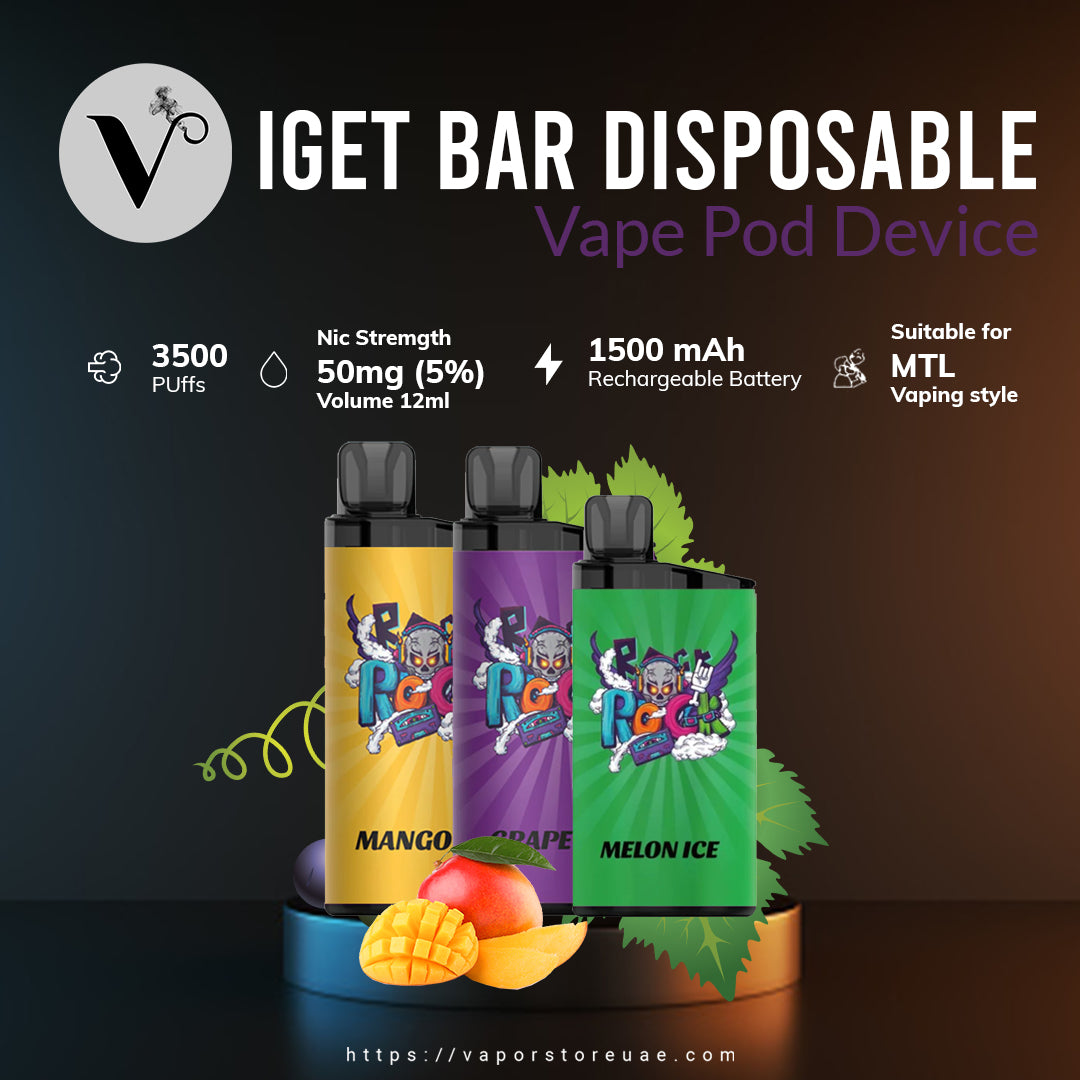 Iget Bar Vape | Buy Iget Bar From Vapor Store UAE