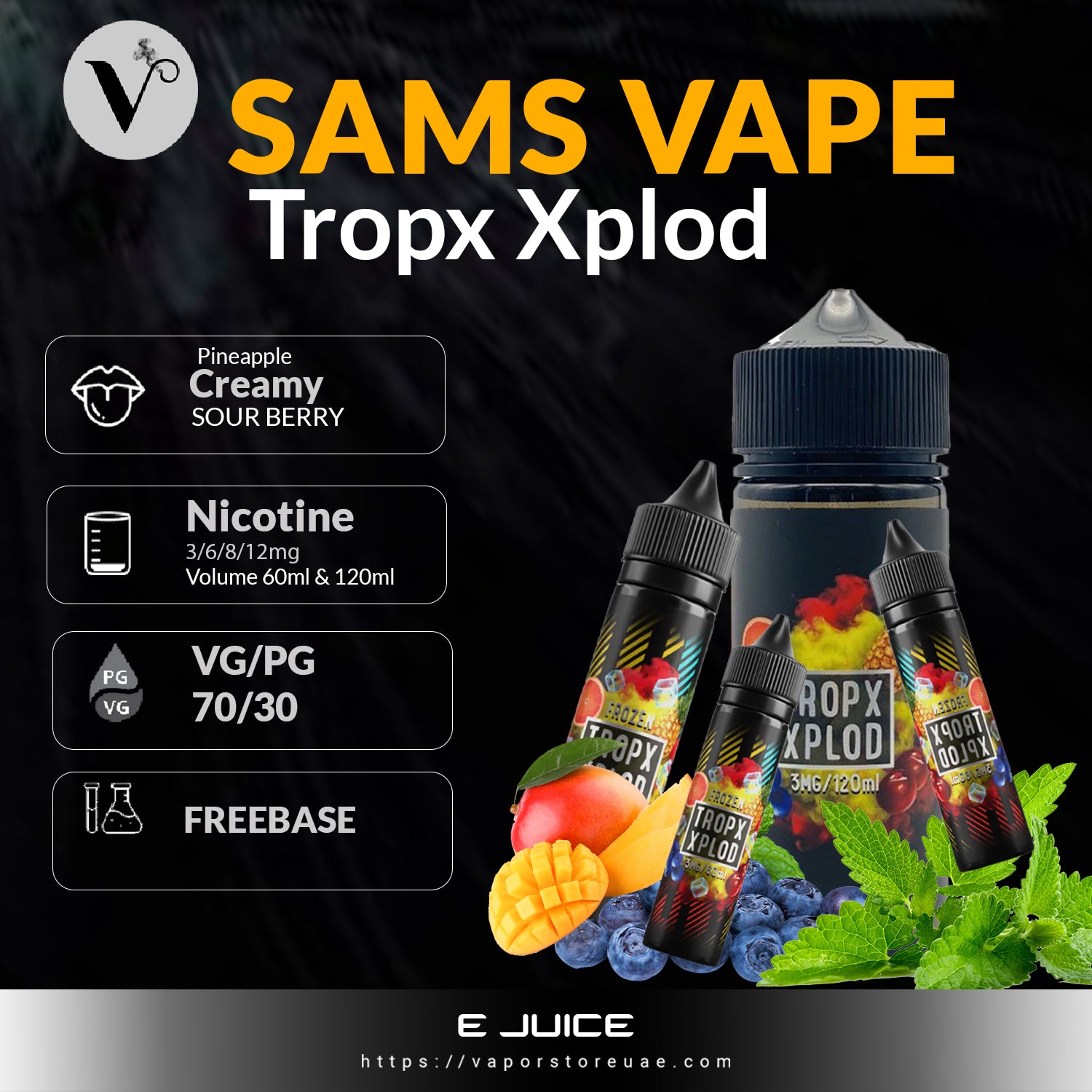 Vape Juice - Sam Vape