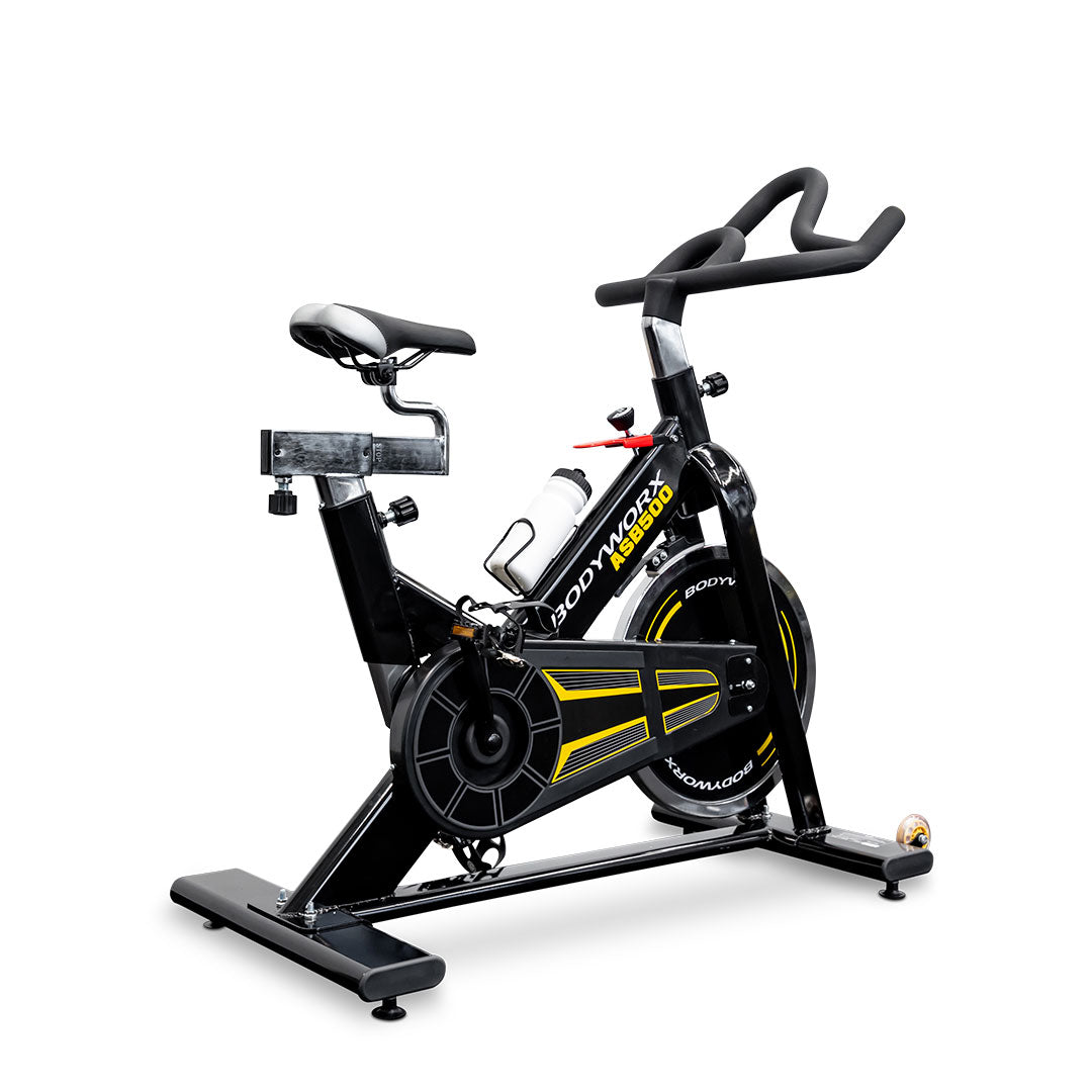 Bodyworx Spin Bike with LCD Performance Monitor Fitness