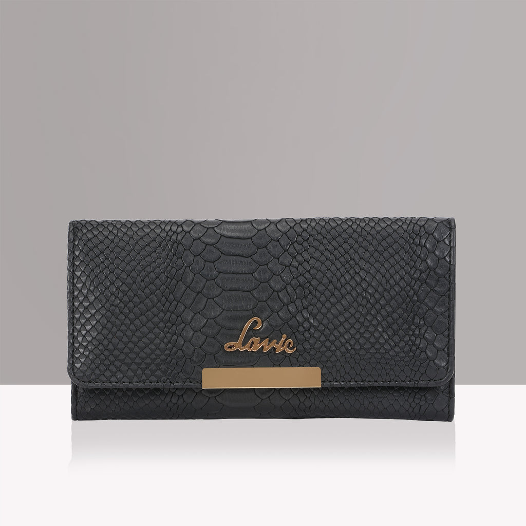 Lavie 3 Fold Black Large Women's Wallet – Lavie World