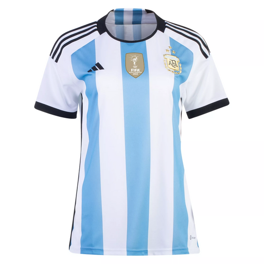 3-Stars Women 2023 Argentina Away Purple Jersey - Kitsociety