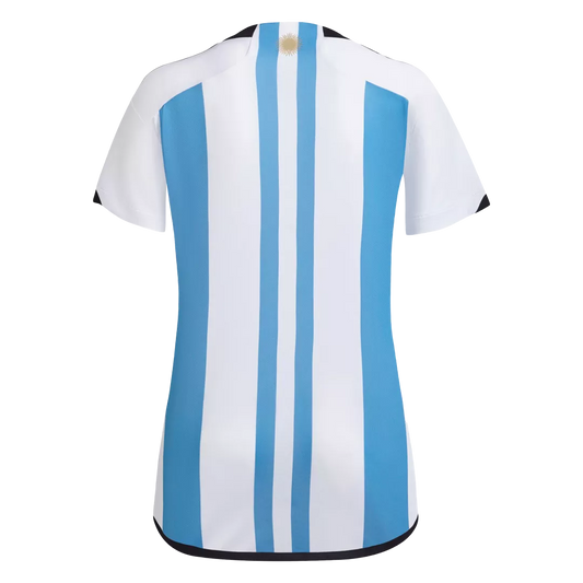 3-Stars Women 2023 Argentina Away Purple Jersey - Kitsociety