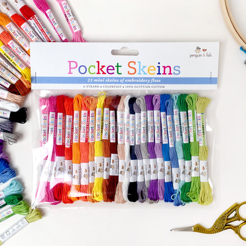 pocket skein embroidery floss