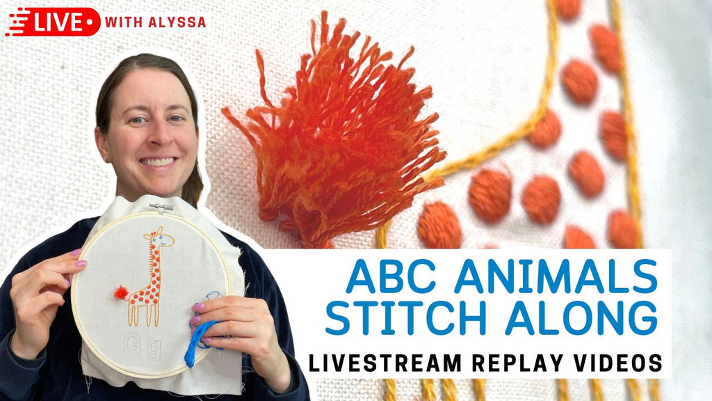 Youtube Playlist - Stitching ABC Animals
