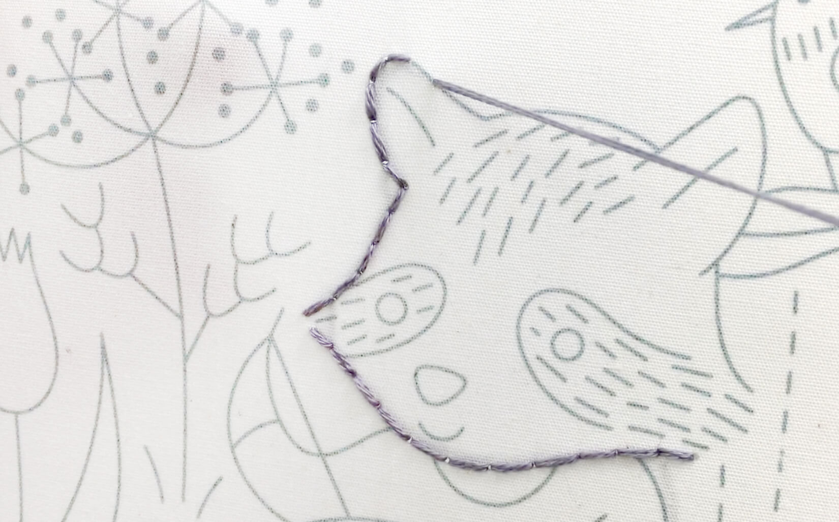 If you can color, then you can embroider. Free Stitching Raccoon Sampler embroidery pattern