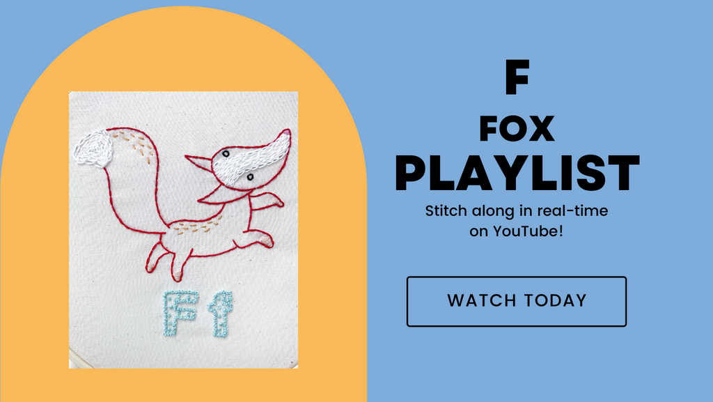 F - Fox Live Stitch Along videos playlist on youtube