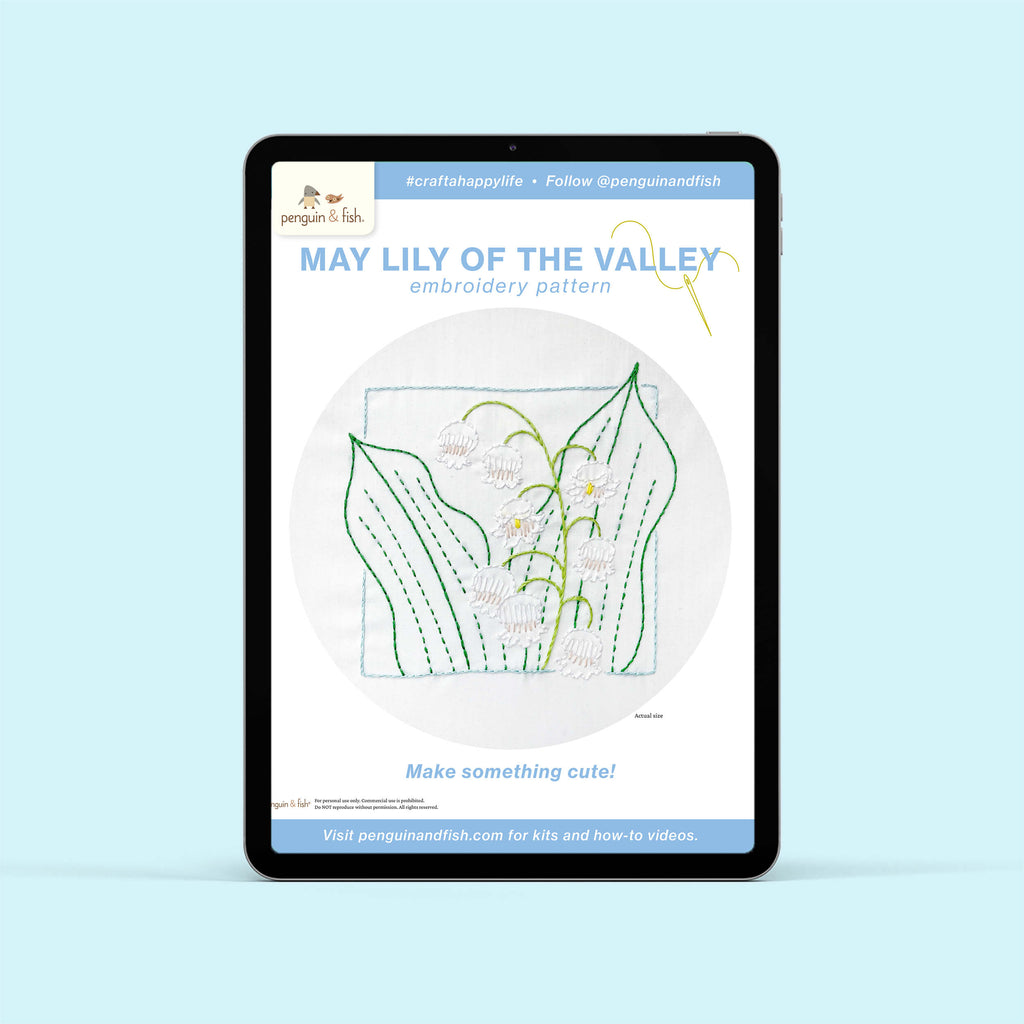 May Lily of the Valley PDF Pattern