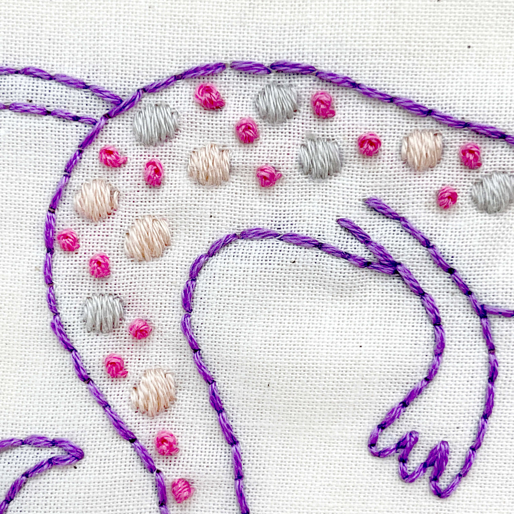 How to do a French knot video