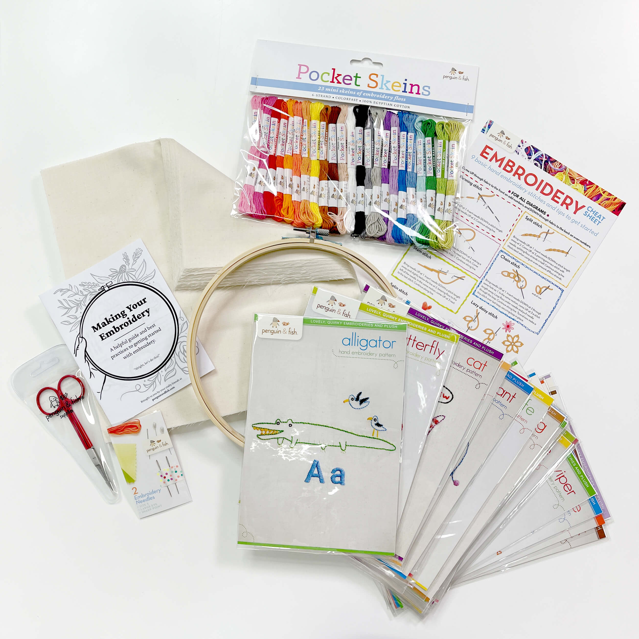 ABC Stitch Along Supplies Bundle