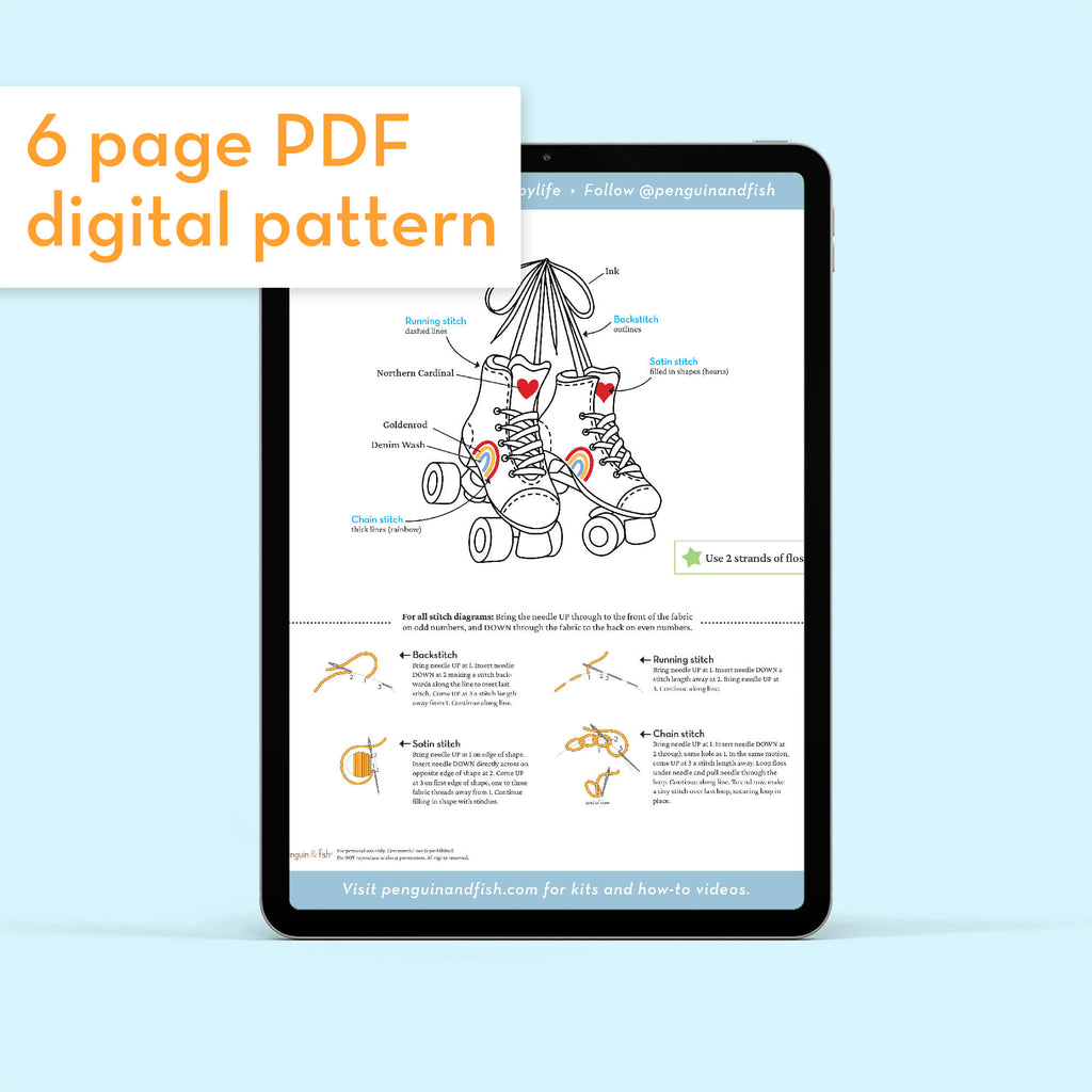 PDF digital embroidery pattern