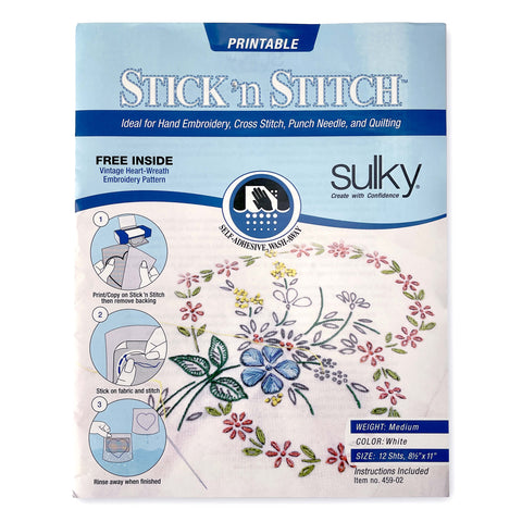 Sulky stick'n stitch