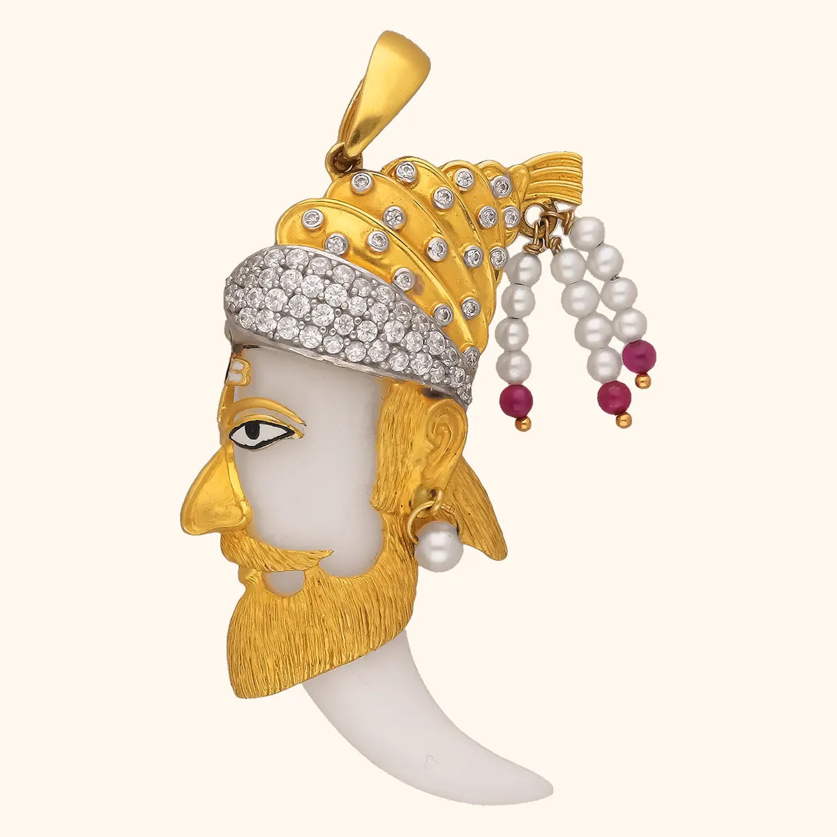 Chhatrapati Shivaji Maharaj Gold Pendant – RANKA JEWELLERS