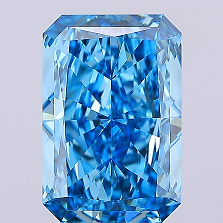 In Stock IGI Certified 3.80CTW/11.55mm FVB/VVS2 Radiant Cut Lab Grown Diamond Loose For Engagement Ring, Gift For Her, Ready To Ship, TV2861