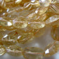 Natural Citrine Faceted Oval Tumbles Beads, 11mm To 14mm Beads, 13 Inch Strand, Sold As 1 Strand/5 Strand/50 Strands, GDS464