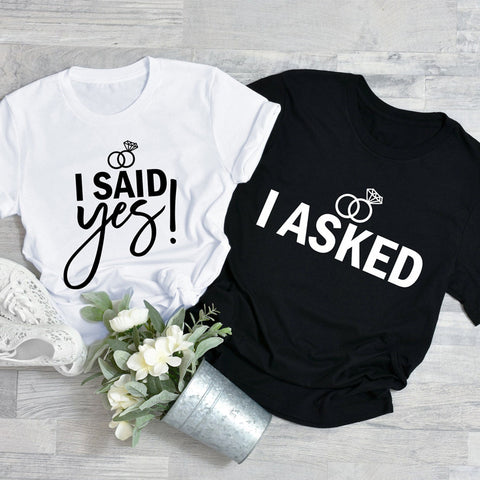 bride and groom shirts