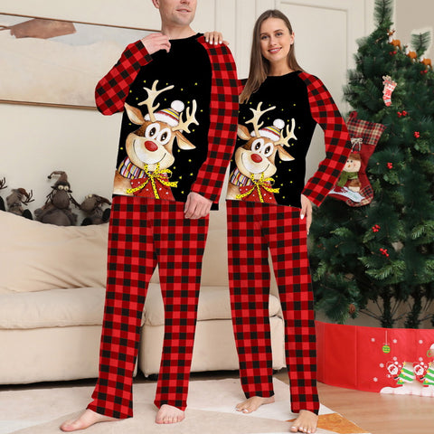 christmas couple pajamas