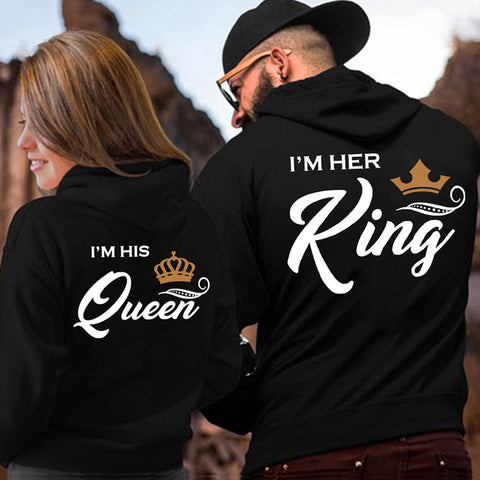 king and queen hoodies